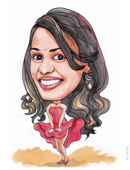 handmade caricature gift Bangalore