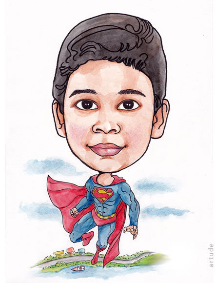 handmade caricature gift Bangalore