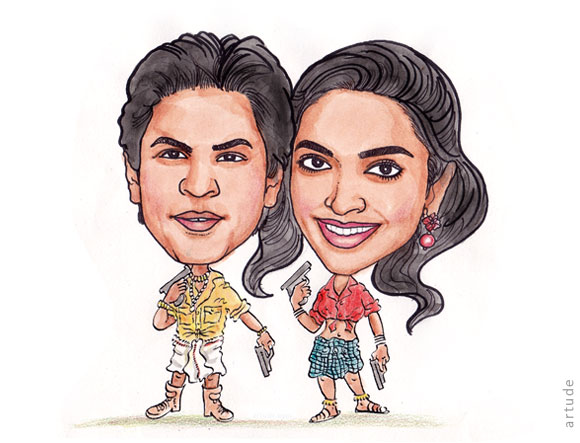 couple caricature