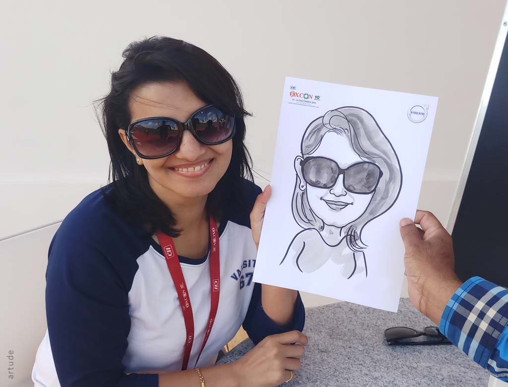 caricature workshop and live caricature Bangalore