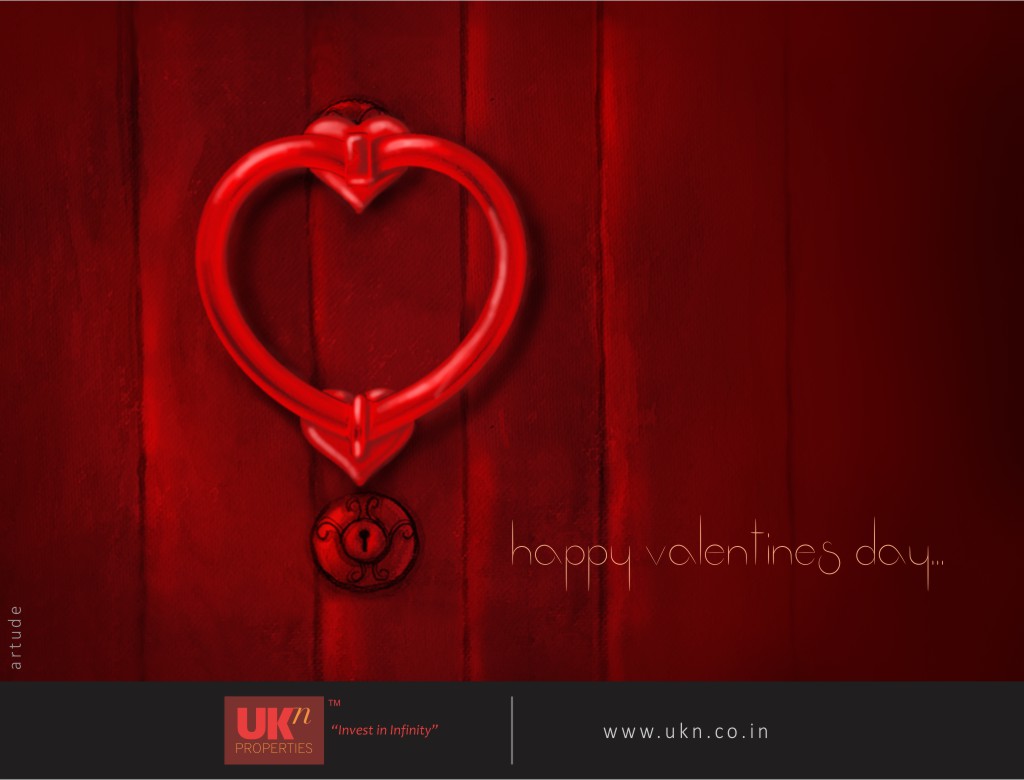 greeting design for valentines day